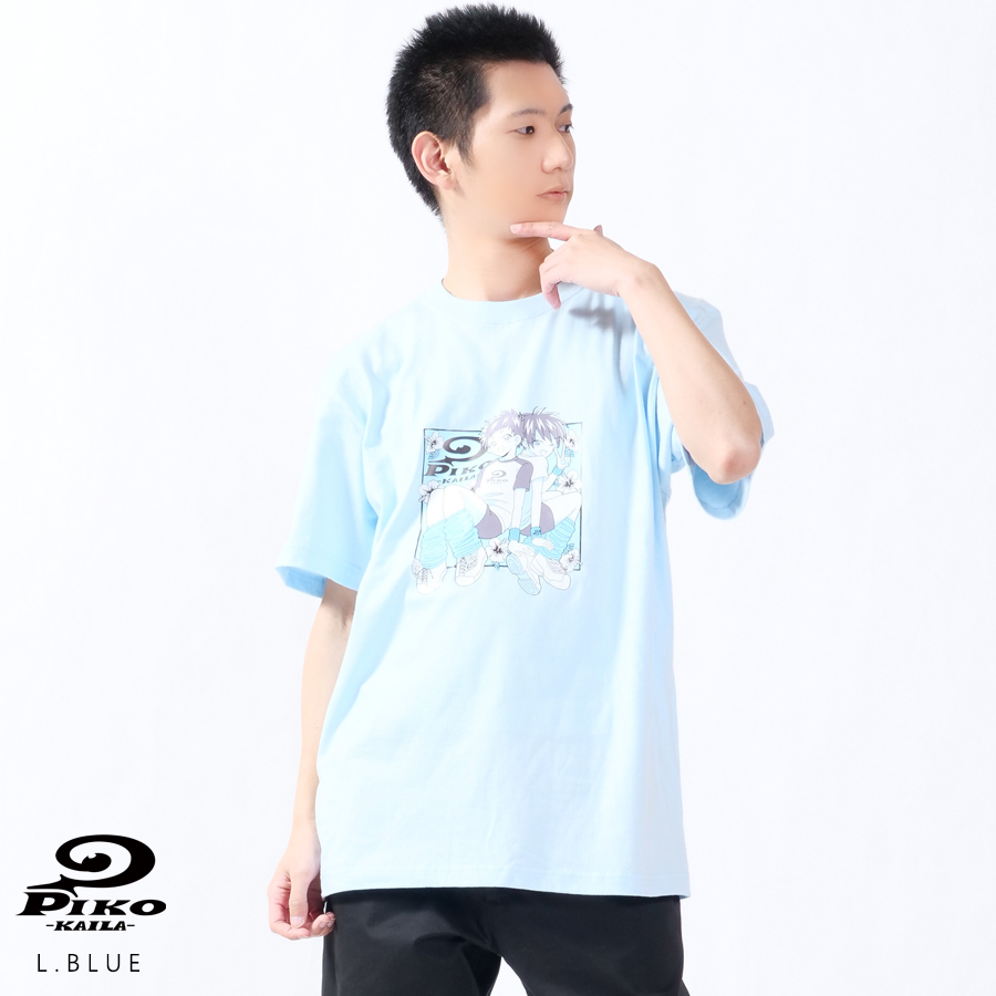 江崎びす子×PIKO KAILAコラボ半袖Tシャツ