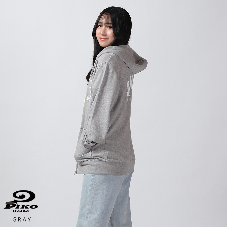 Uthm×PIKO KAILAコラボZIPパーカー
