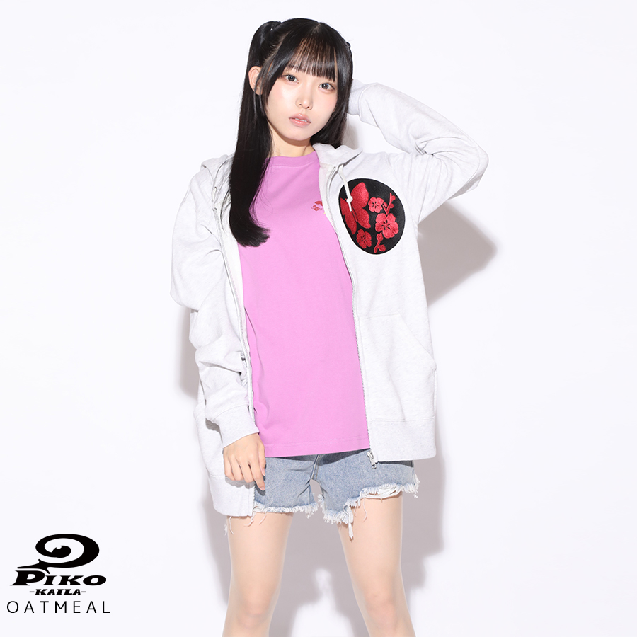 びょる 梅野心春×PIKO KAILAコラボZIPパーカー