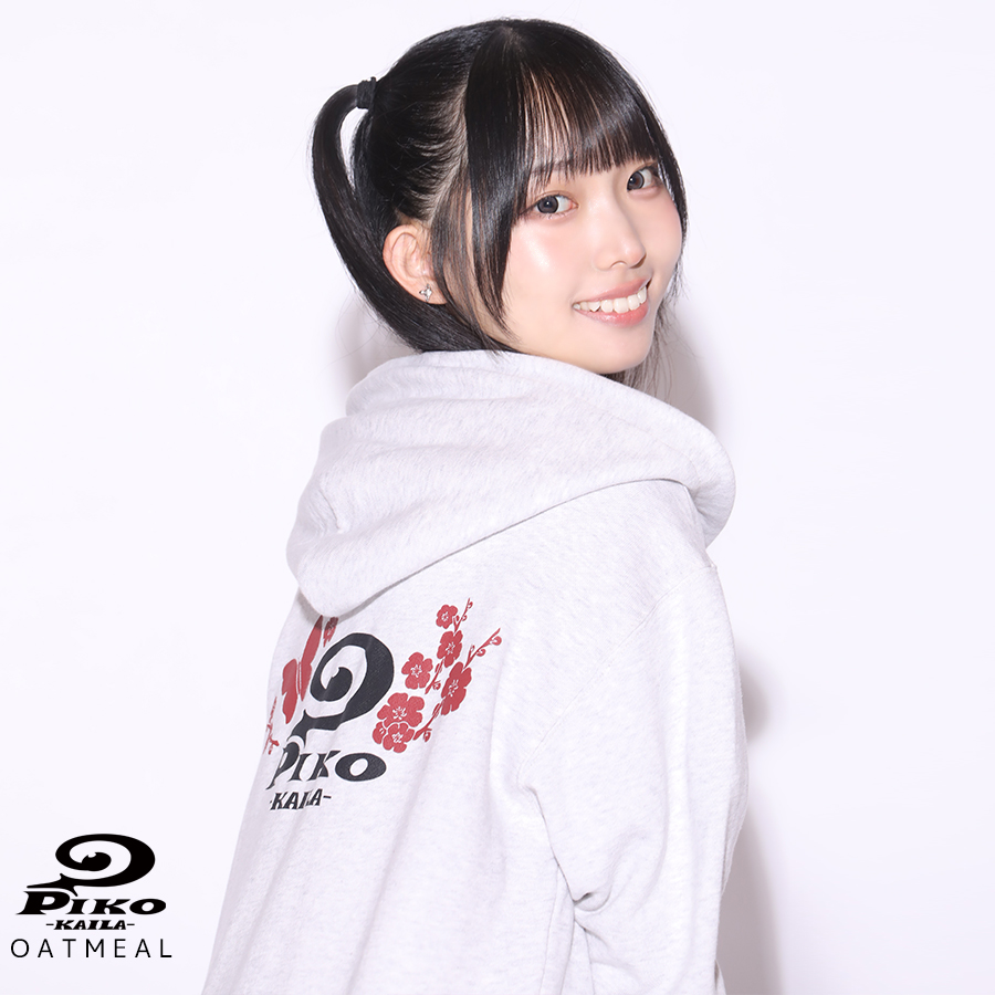 はるかーこ 梅野心春×PIKO KAILAコラボZIPパーカー