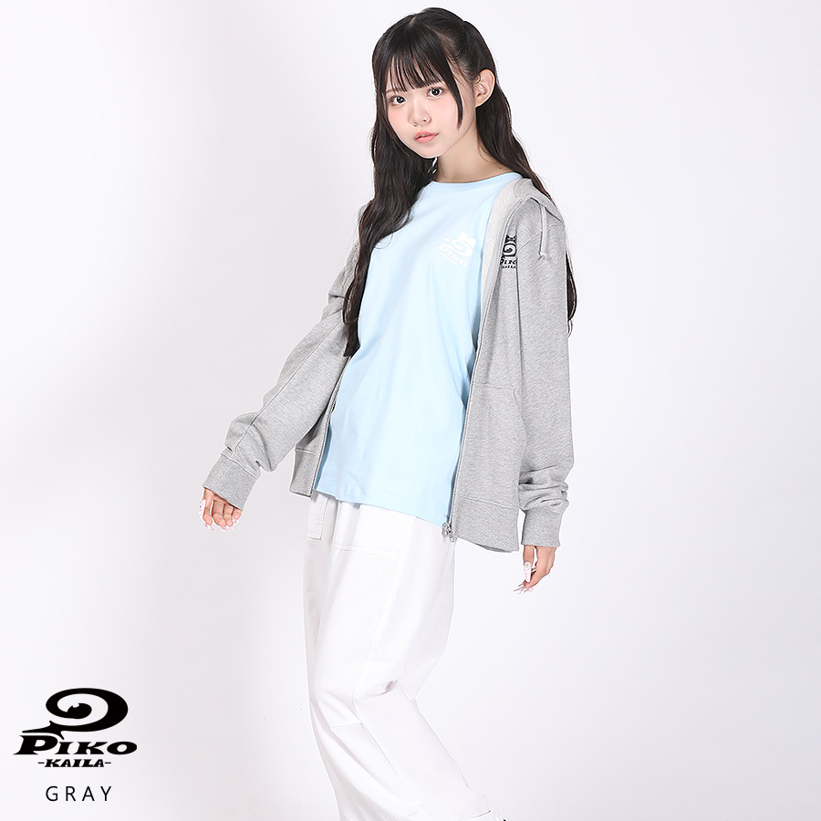 小松崎ふたば×PIKO KAILAコラボZIPパーカー