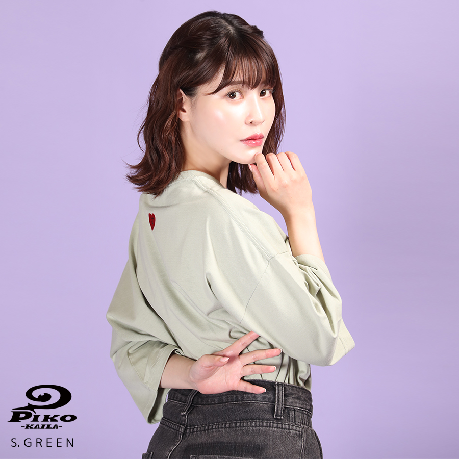 岸明日香×PIKO KAILAコラボ半袖Tシャツ