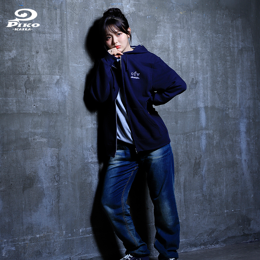 園田あいか×PIKO KAILAコラボZIPパーカー