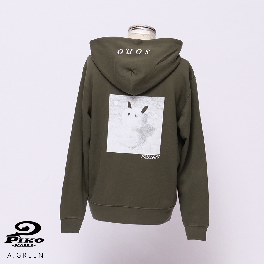 園田あいか×PIKO KAILAコラボZIPパーカー