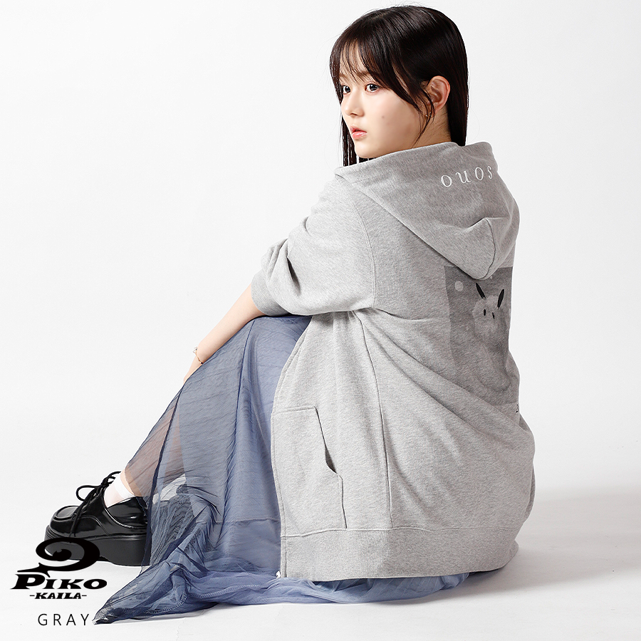 園田あいか×PIKO KAILAコラボZIPパーカー